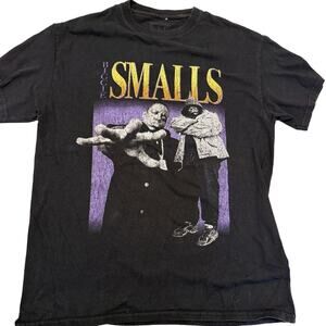 Vintage Biggie Smalls T-Shirt Rap Tee Hip Hop Graphic 90s Style Black M